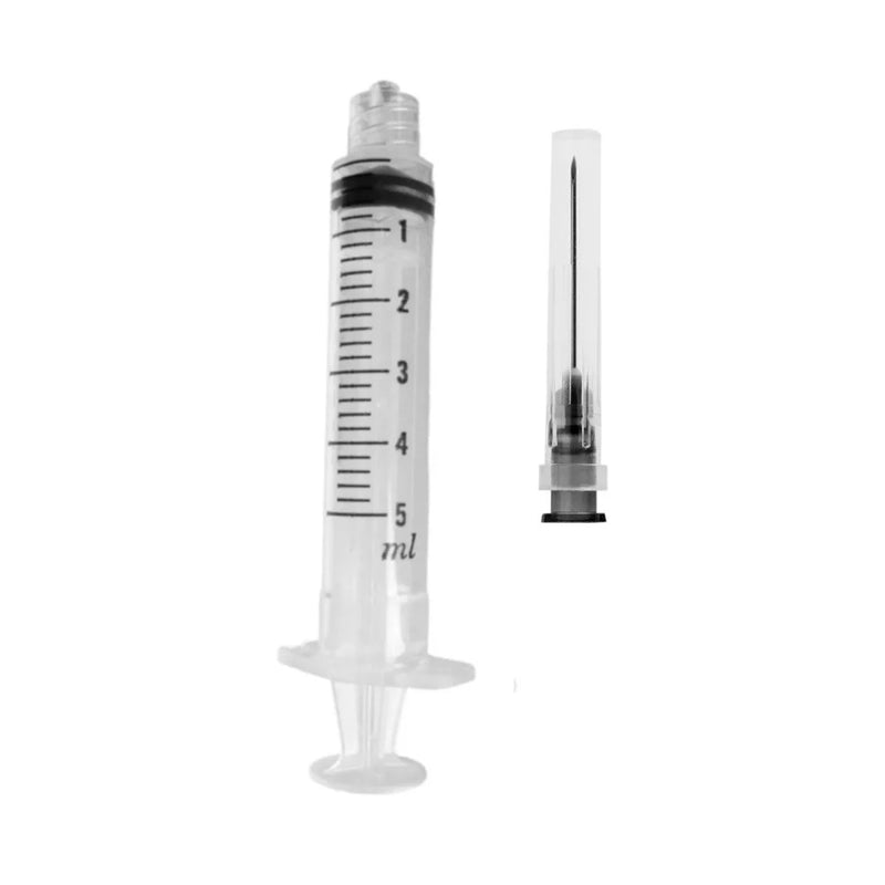 Seringas Descartáveis com Agulha – 3 mL / 5 mL / 10 mL / 20 mL