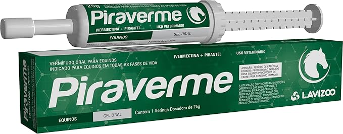 Piraverme Equino – Vermífugo Oral para Cavalos