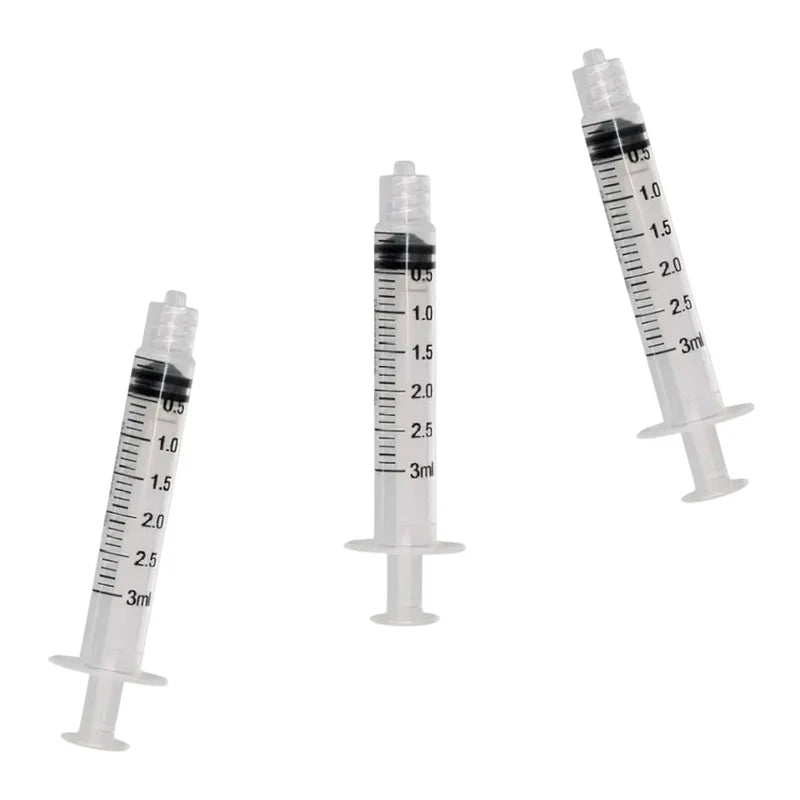 Seringas Descartáveis com Agulha – 3 mL / 5 mL / 10 mL / 20 mL