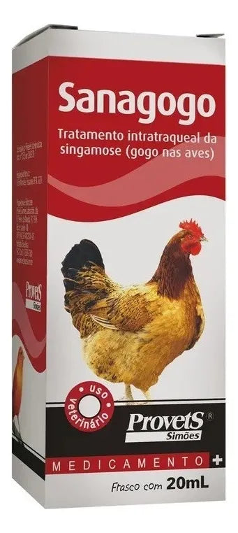 Sanagogo – Tratamento para Síngamose (Gogo nas Aves)