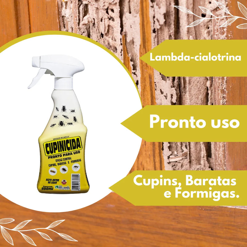 Cupinicida – Inseticida para Controle de Cupins em Áreas Rurais e Urbanas