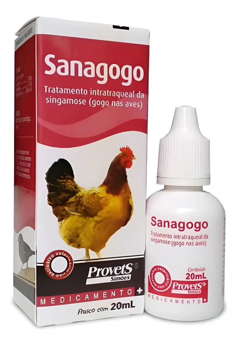 Sanagogo – Tratamento para Síngamose (Gogo nas Aves)