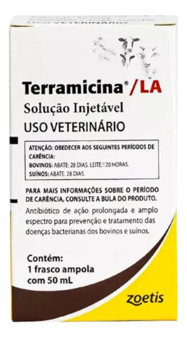 Terramicina® LA – Oxitetraciclina Injetável de Longa Ação